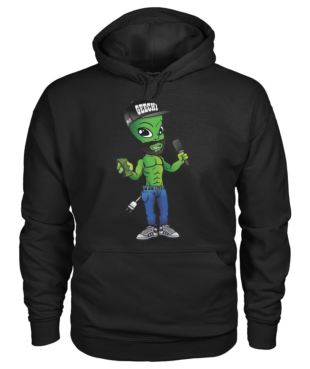 "Geechi The Goblin" Mascot Hoodie