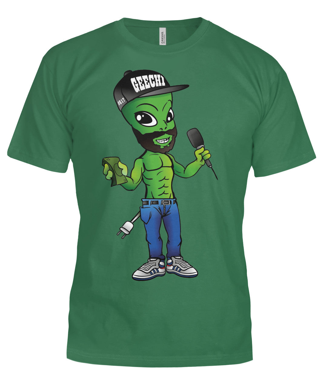 "Geechi The Goblin" Mascot Unisex Tee
