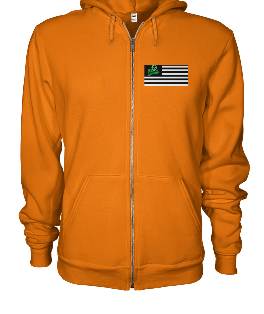 Geechi Amerika Zip Up Hoodie