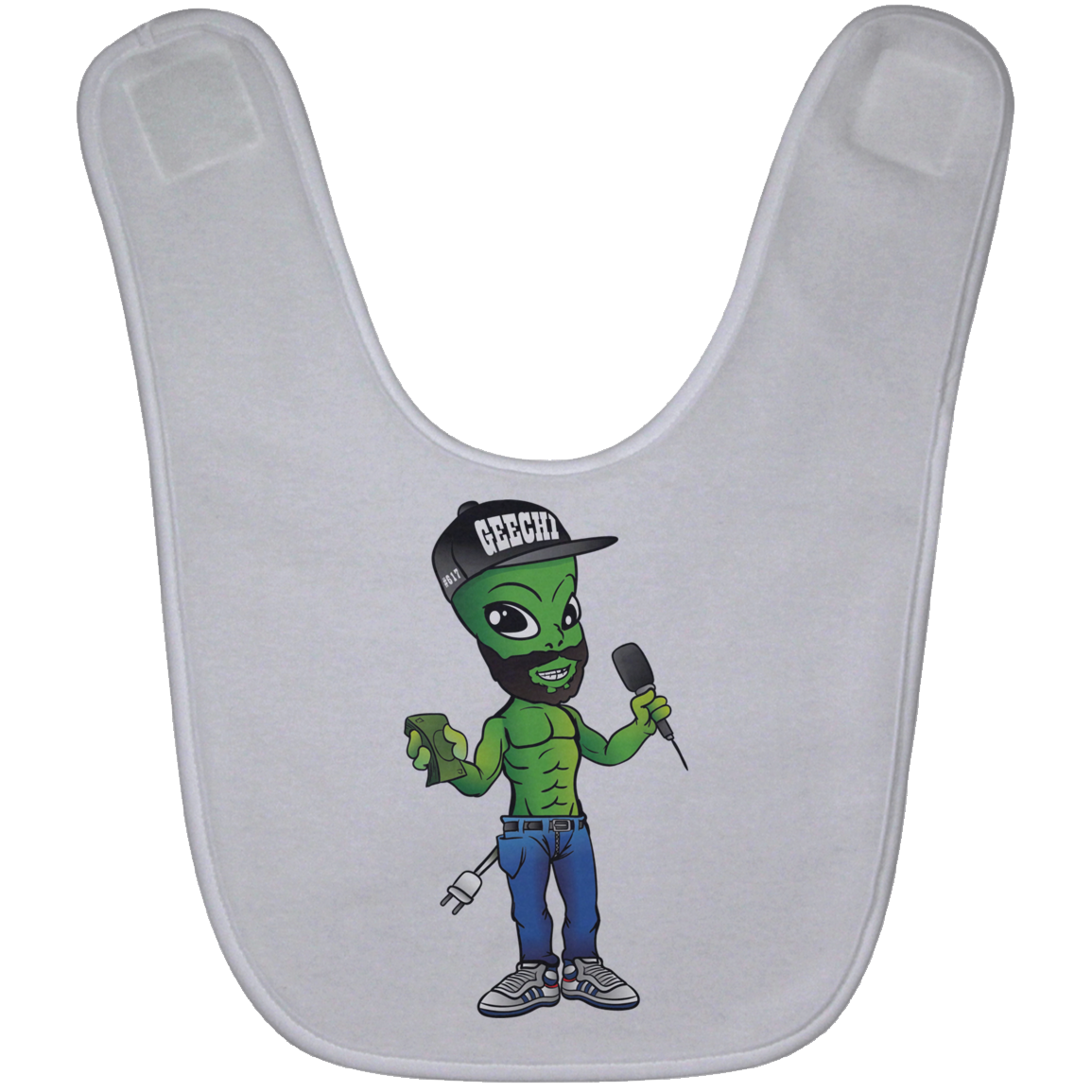 Geechi The Goblin Baby Bib