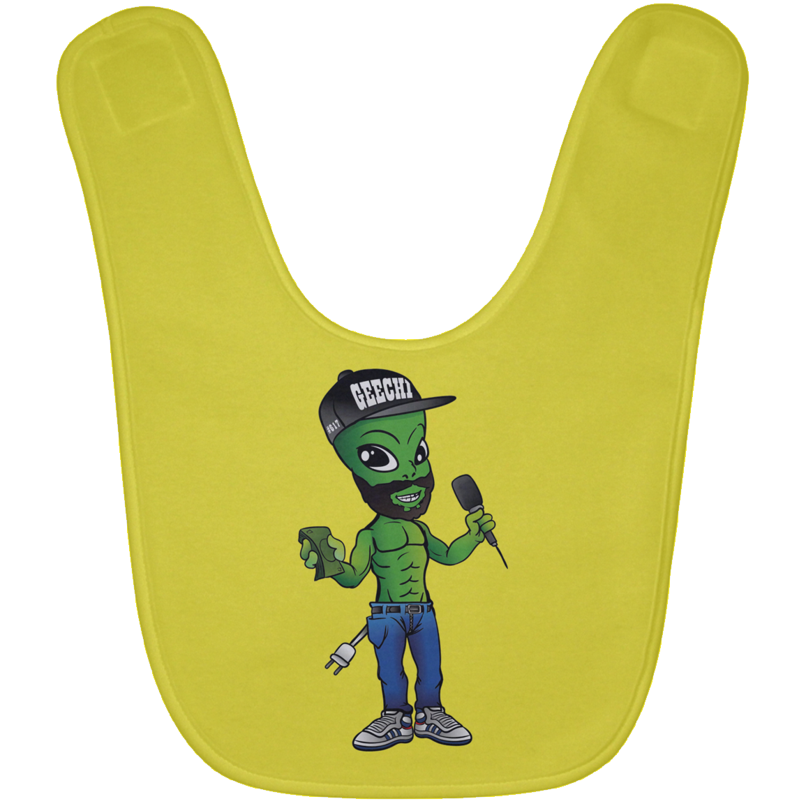 Geechi The Goblin Baby Bib