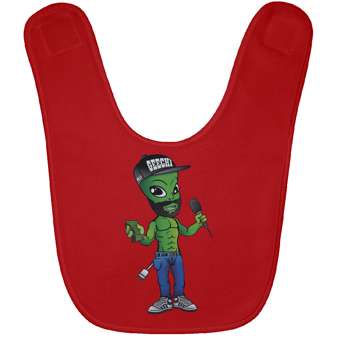 Geechi The Goblin Baby Bib
