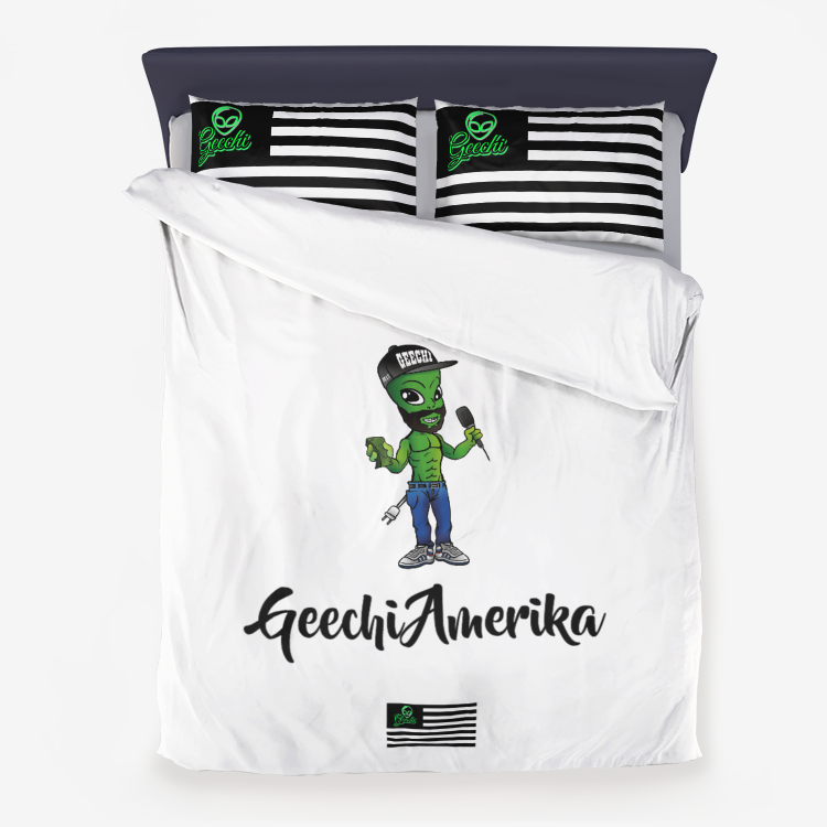 Geechi Amerika Microfiber Duvet Cover