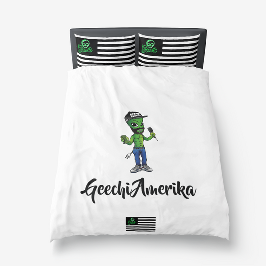 Geechi Amerika Microfiber Duvet Cover
