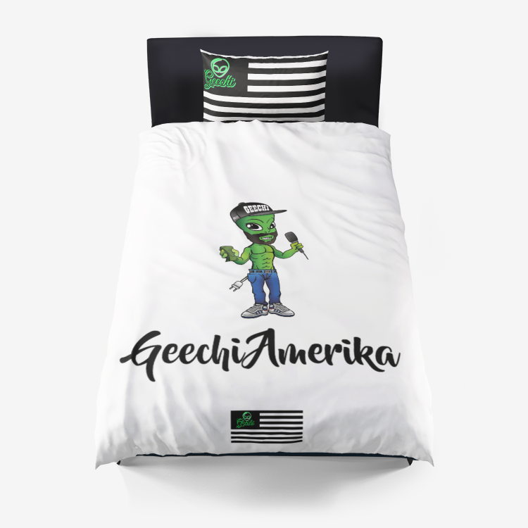 Geechi Amerika Microfiber Duvet Cover