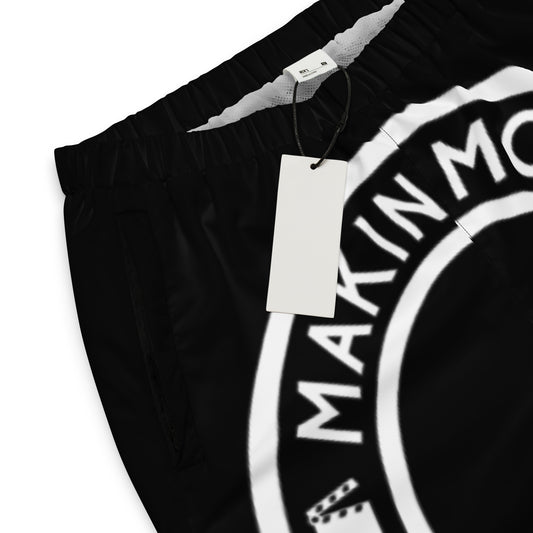 MML Black all over print track pants