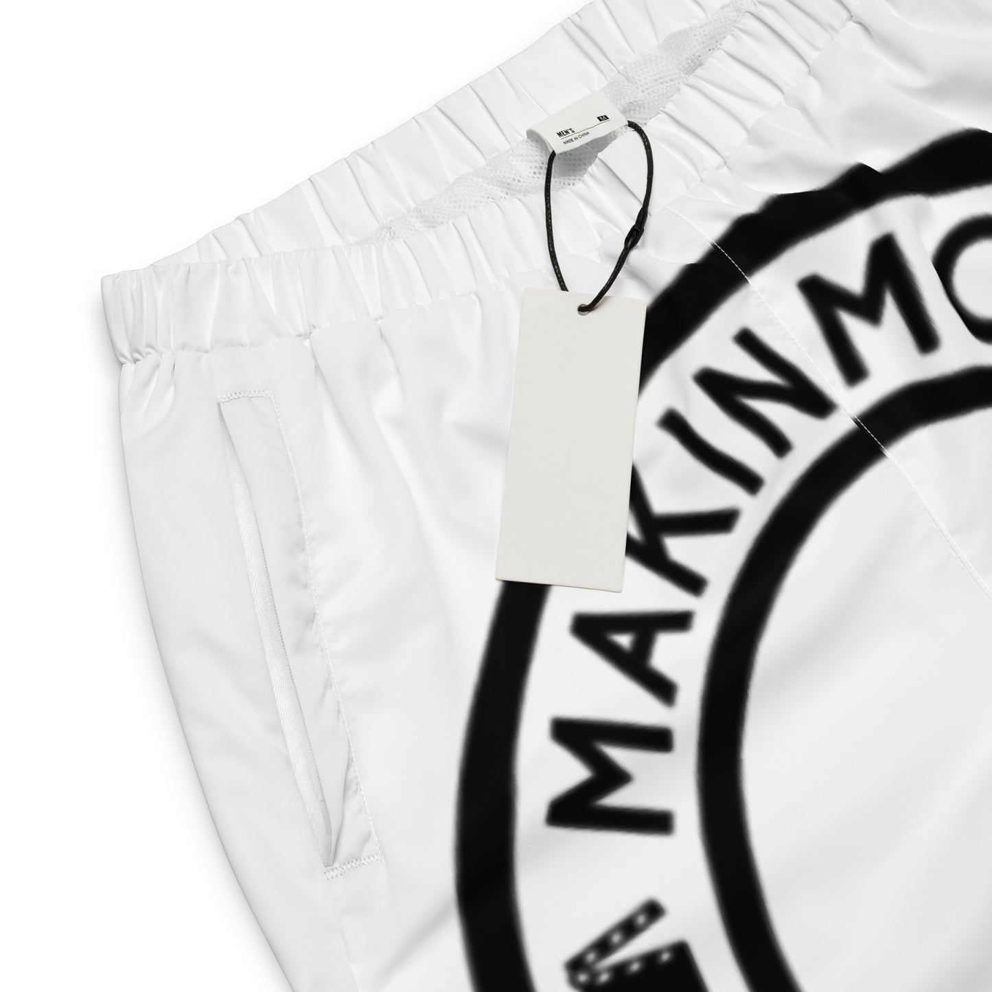 MML White also over print track pants