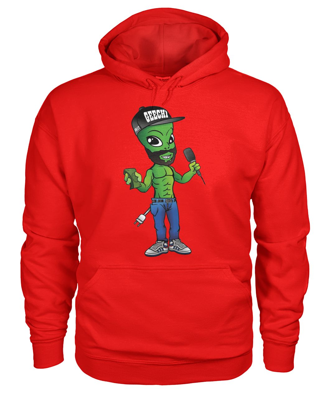 "Geechi The Goblin" Mascot Hoodie