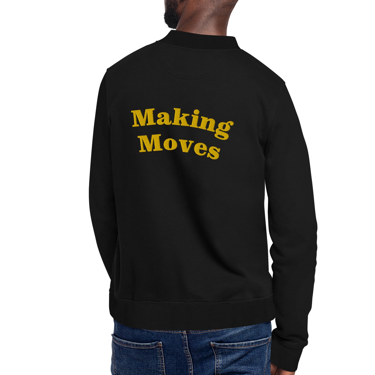 MML (Gold Standard) Embroidered Champion Bomber Jacket