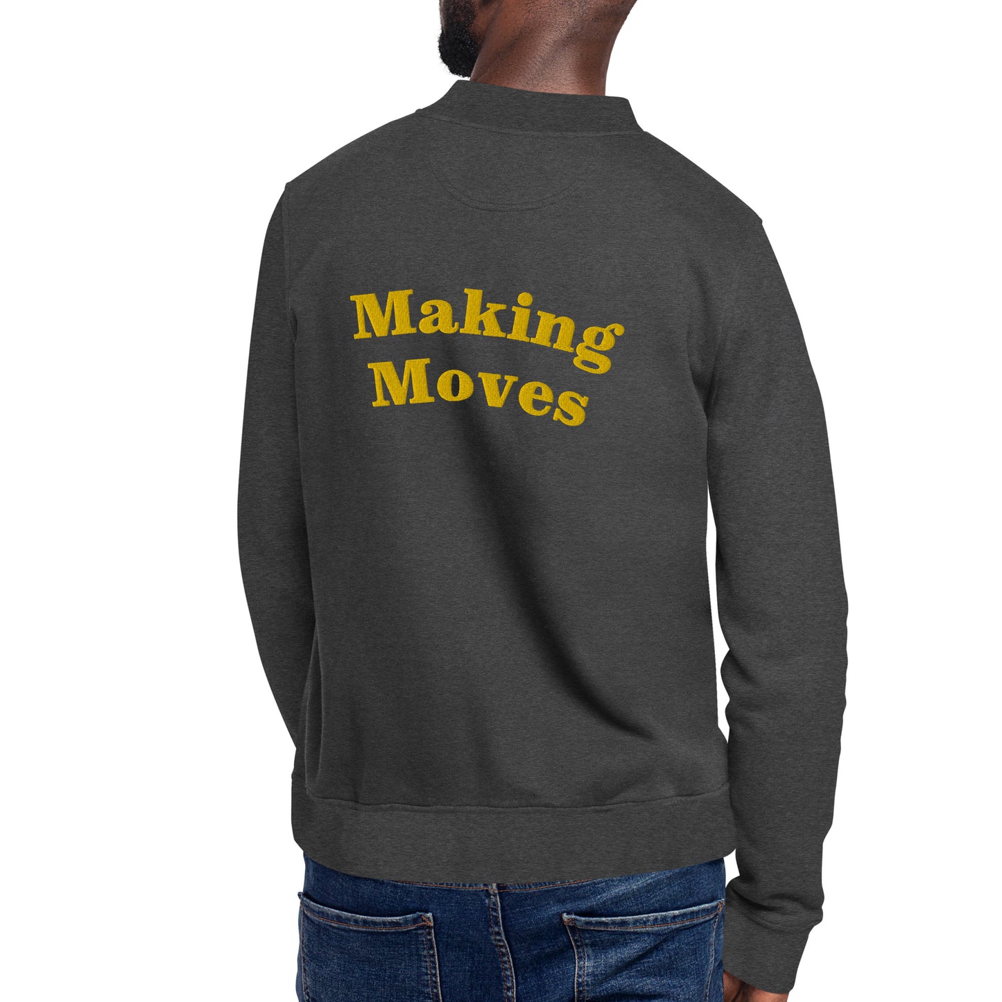 MML (Gold Standard) Embroidered Champion Bomber Jacket