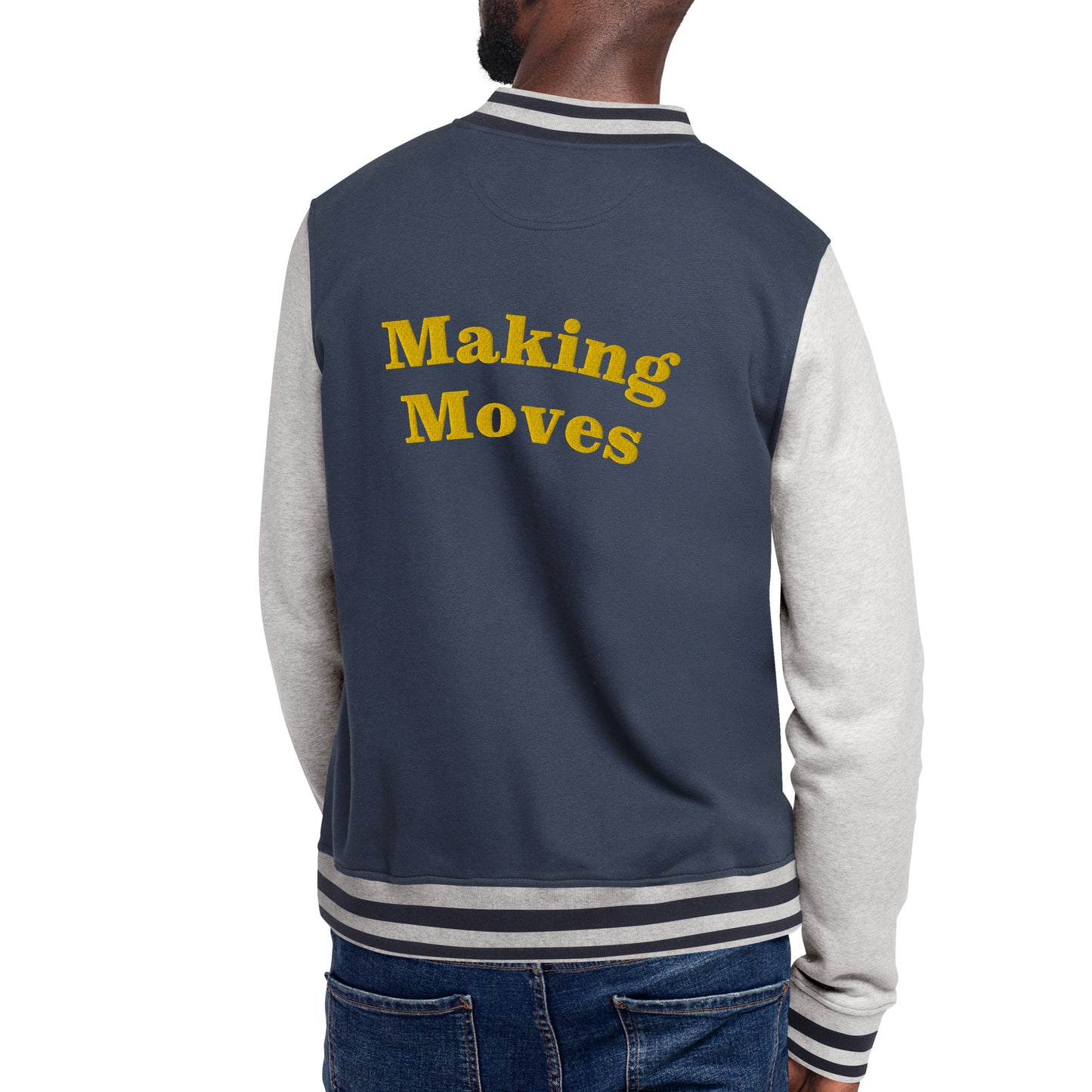 MML (Gold Standard) Embroidered Champion Bomber Jacket