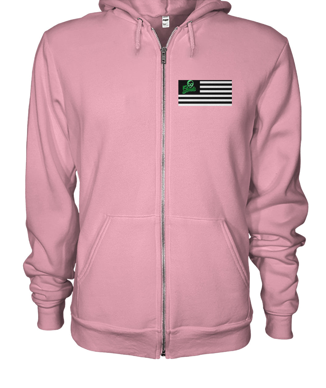 Geechi Amerika Zip Up Hoodie