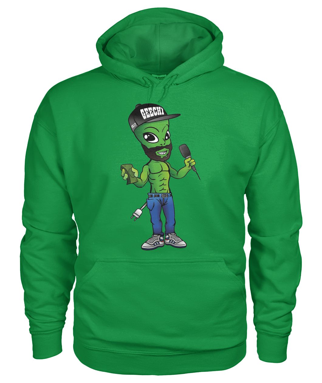"Geechi The Goblin" Mascot Hoodie