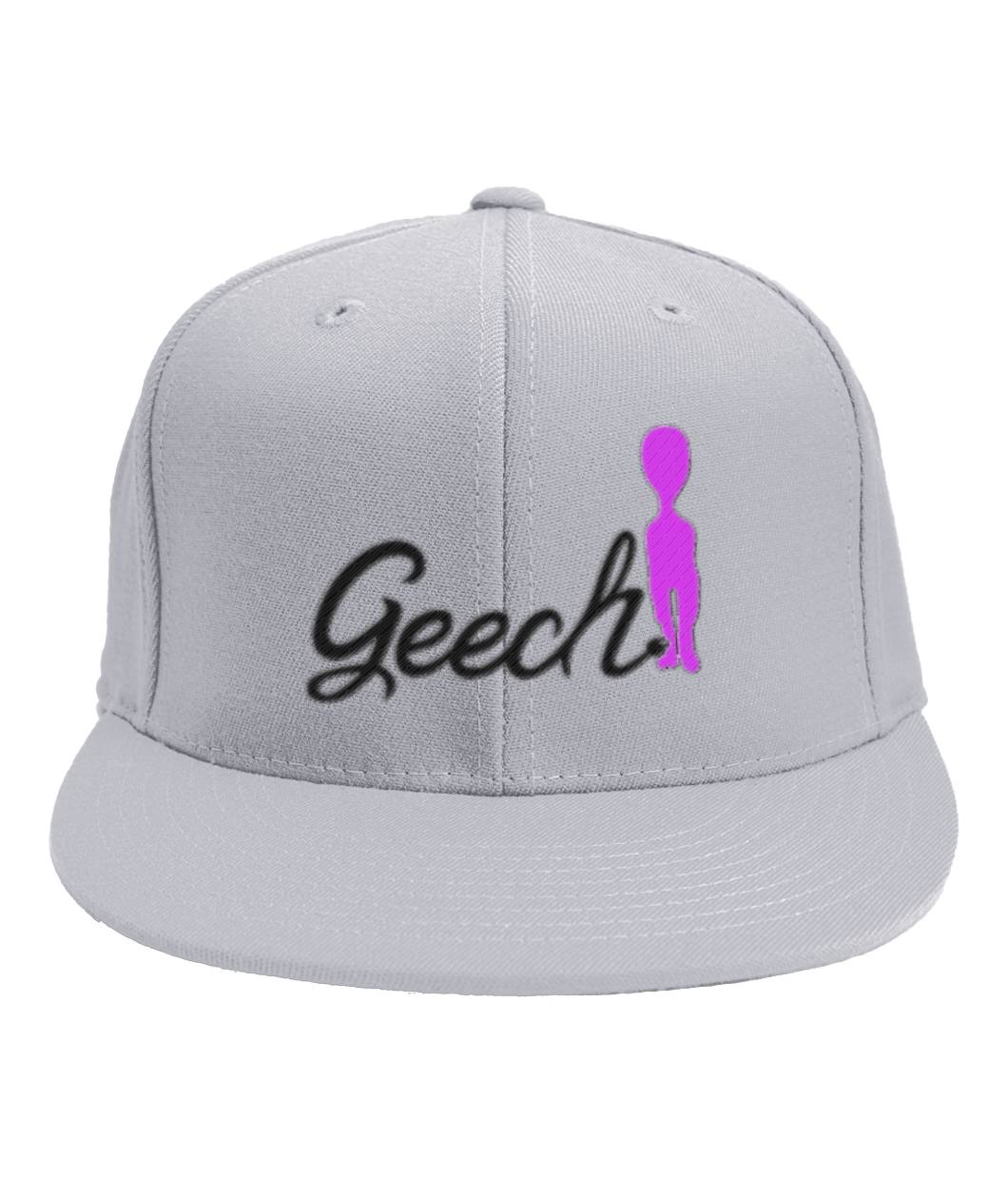Alien (Pink) Silhouette Geechi Snapback 6-Panel Classic Snapback